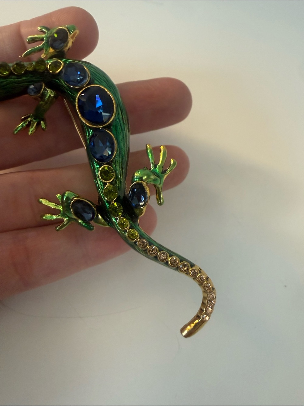 Lizard Brooch - Picture 7 of 7